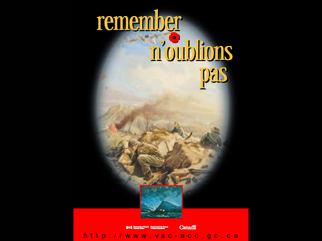 1997 Remembrance Day Poster