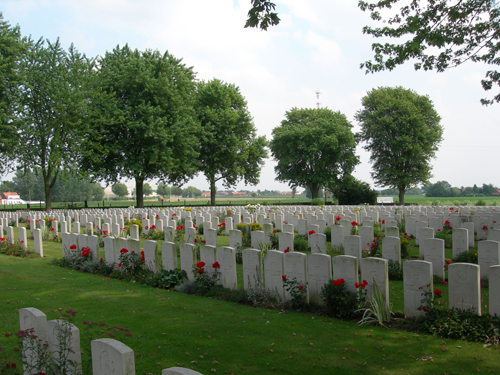 Nouveau cimetière militaire de Vlamertinghe