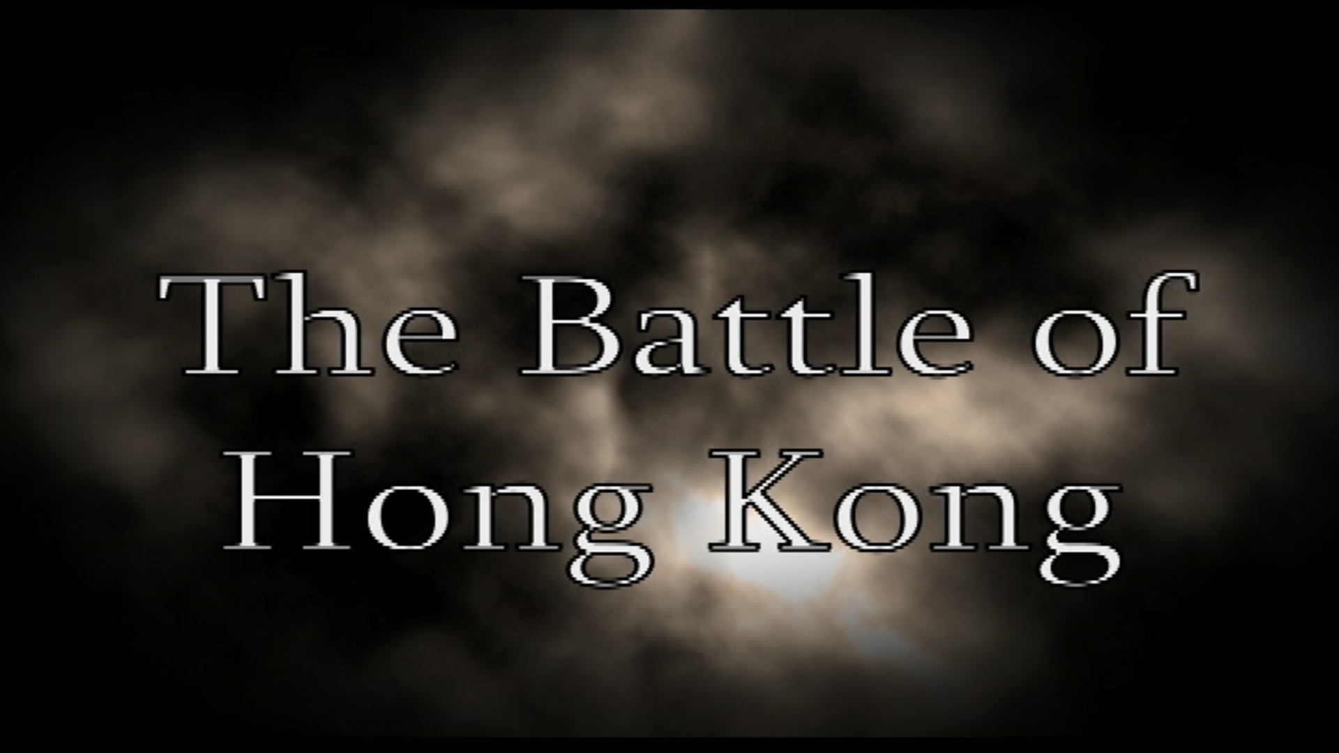 Heroes Remember Presents The Battle of Hong Kong