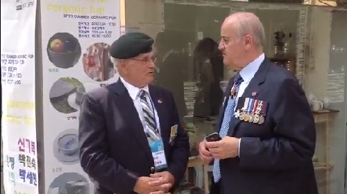 B-roll: Minister Fantino Speaks with Veteran Archie Walsh