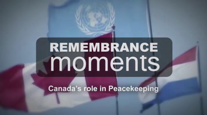 Remembrance Moments - Peacekeepers