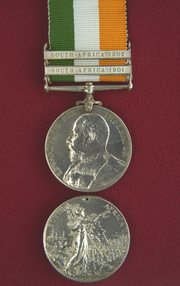 Médaille du Roi pour l’Afrique du Sud
