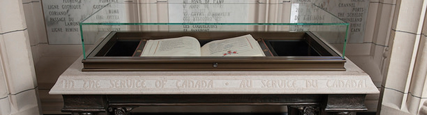 In the Service of Canada Book of Remembrance