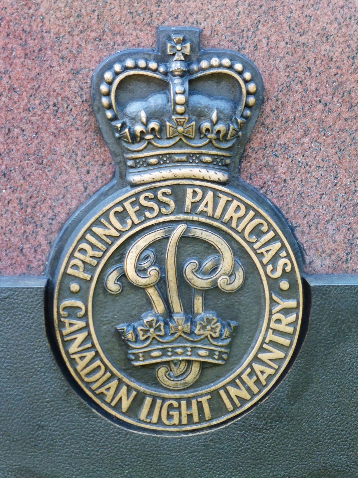 Insigne du régiment d’infanterie Princess Patricia’s Canadian Light Infantry