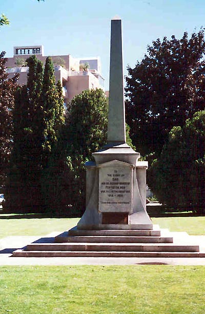 obelisk (west side)