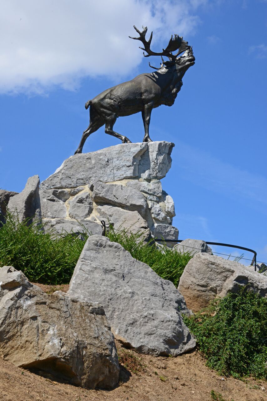 Caribou Monument at the Beaumont-Hamel Newfoundland Memorial