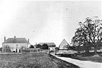 La ferme Hurtebise en 1914.