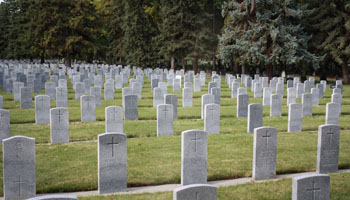 Cleaning Veterans’ graves without damaging the stone