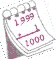 1999 + 1 = 2000