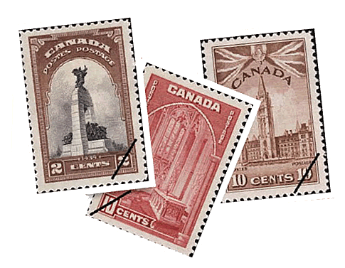 Three Stamps