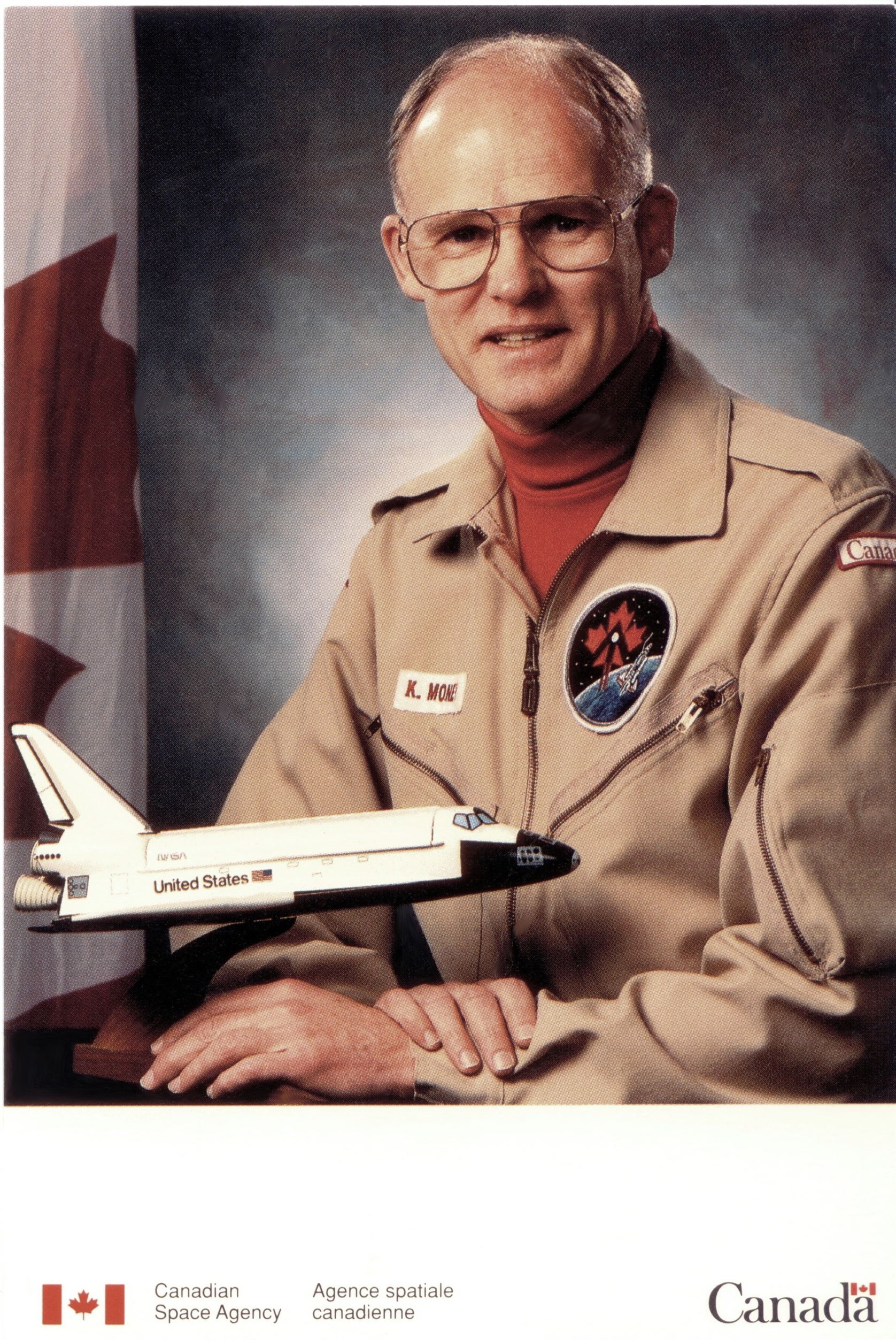 L'astronaute canadien Ken Money