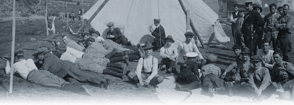 Tir à la cible : Volontaires du 1st Newfoundland Regiment