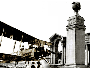 Mémorial dédié aux aviateurs de la Grande Guerre, France