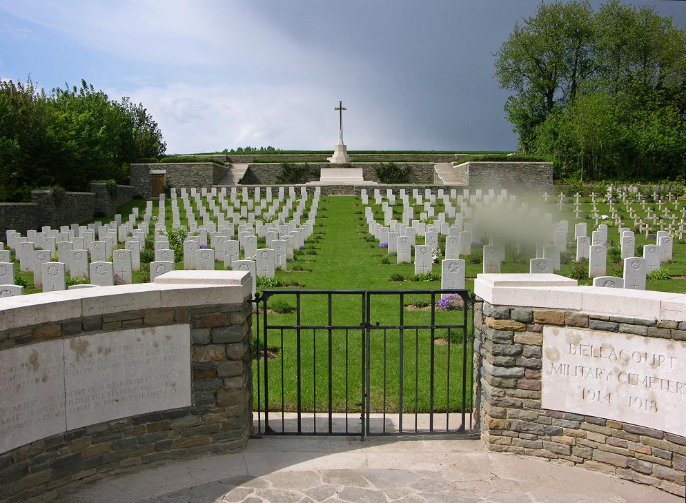 Bellacourt Military Cemetery, France