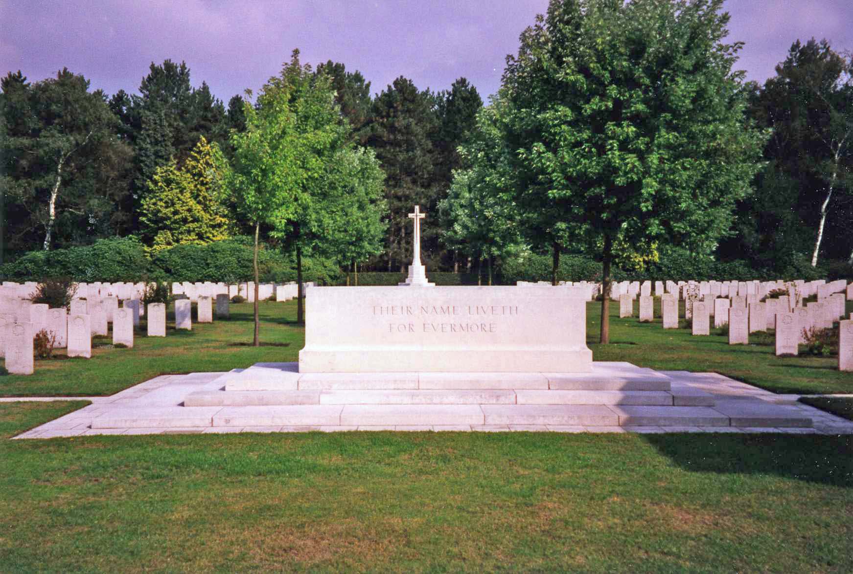 Cimetière de guerre canadien de Bergen-op-Zoom, Pays-Bas