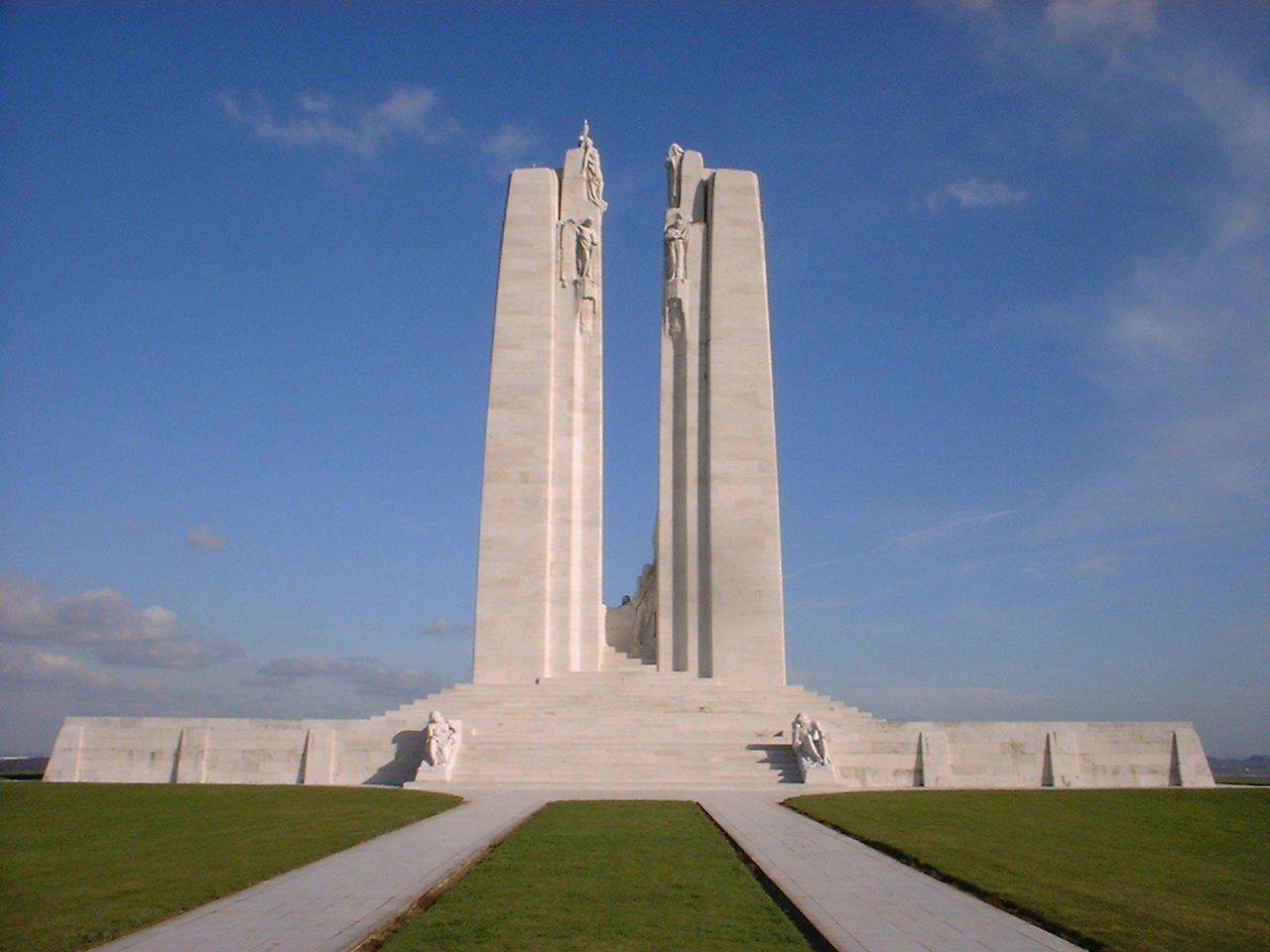 Monument commémoratif du Canada à Vimy, France
