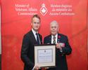 Minister of Veterans Affairs Commendation ceremony in Calgary