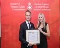 Minister of Veterans Affairs Commendation ceremony in Calgary