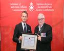 Minister of Veterans Affairs Commendation ceremony in Calgary