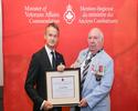 Minister of Veterans Affairs Commendation ceremony in Calgary