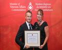 Minister of Veterans Affairs Commendation ceremony in Calgary
