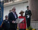 The Official Government of Canada delegation attends ceremonies of remembrance at the Pontecorvo Monument and the Cassino War Cemetery in Italy