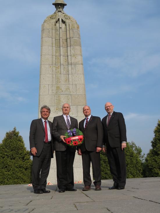 Canada Remembers the Capture of Vimy Ridge at the Canadian National Vimy Memorial in France
