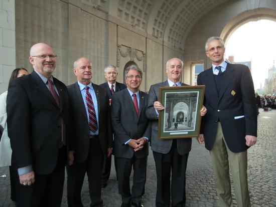  Canada Remembers the Capture of Vimy Ridge at the Canadian National Vimy Memorial in France