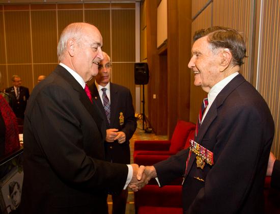 Minister of Veterans Affairs attends the Royal Canadian Air Force Association annual meeting