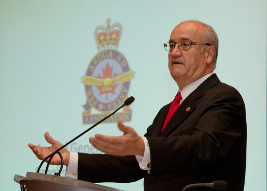 Minister of Veterans Affairs attends the Royal Canadian Air Force Association annual meeting