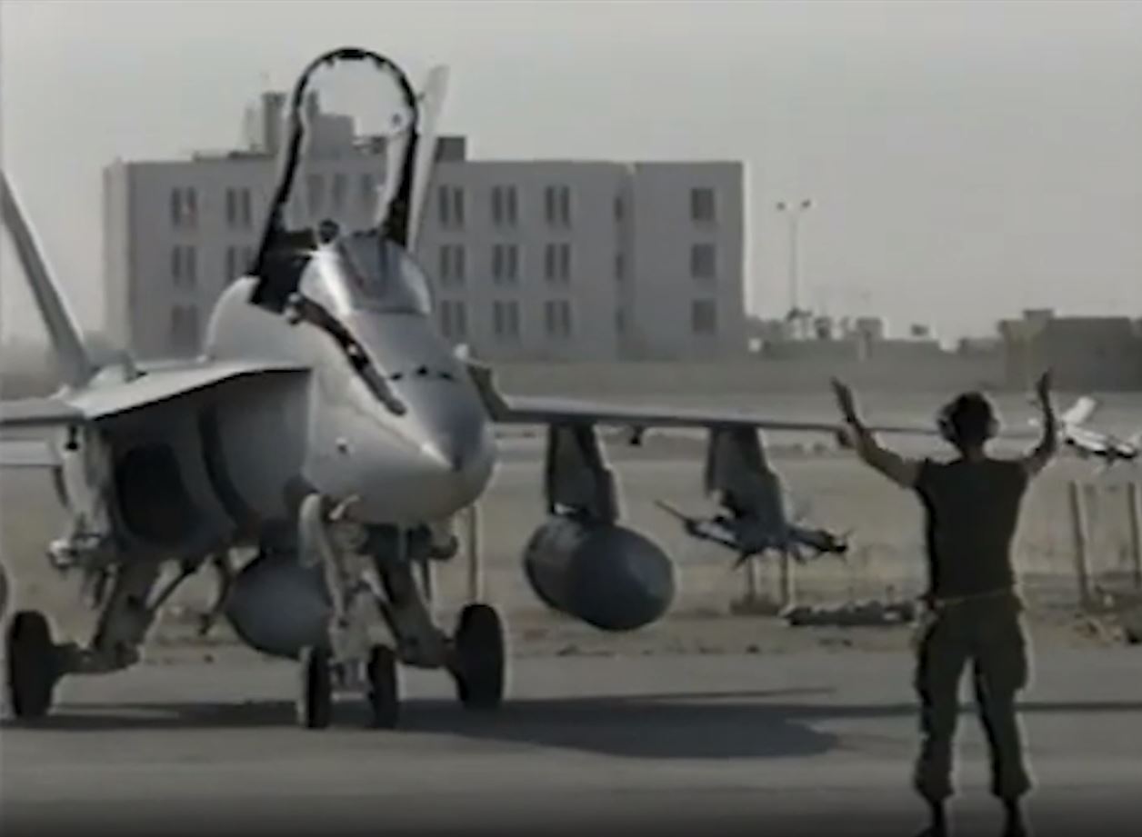 Opérations aériennes des Forces armées canadiennes dans la guerre du Golfe 