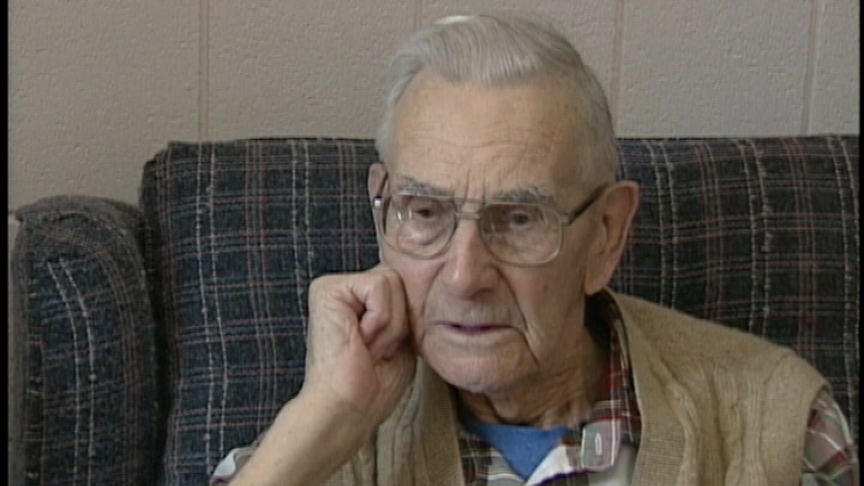 All he had was two holes for a nose.  