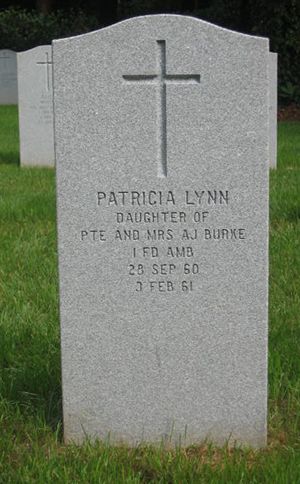 Headstone of Patricia Lynn Burke