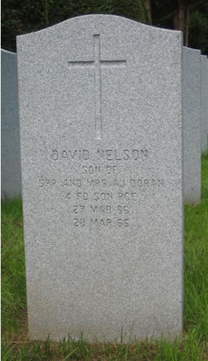 Pierre tombale de David Nelson Doran