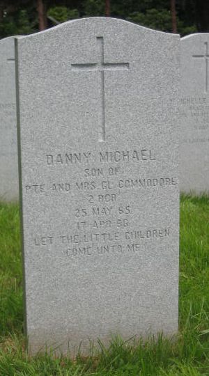 Headstone of Danny Michael Commodore