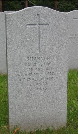 Pierre tombale de Shannon Smyth