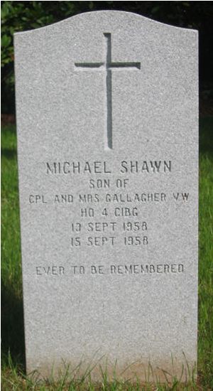 Headstone of Michael Shawn Gallagher