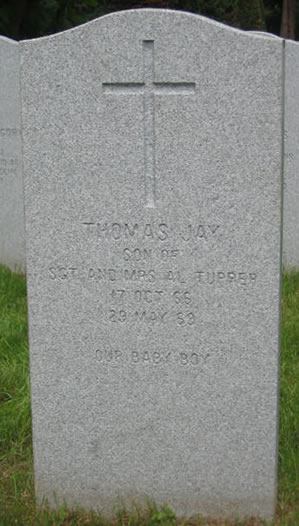 Pierre tombale de Thomas Jay Tupper