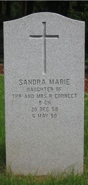 Headstone of Sandra Marie Cornect