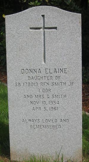 Pierre tombale de Donna Elaine Smith