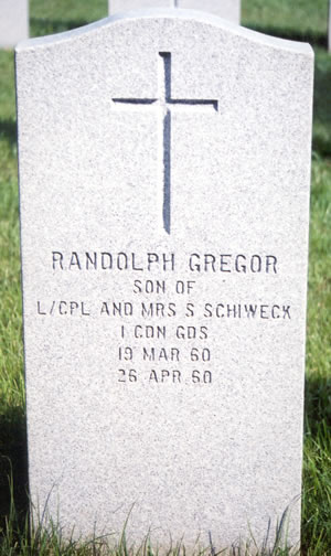 Pierre tombale de Randolph Gregor Schiweck