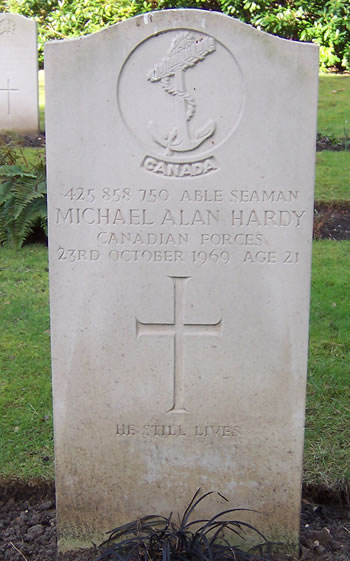 Headstone of Michael Alan Hardy