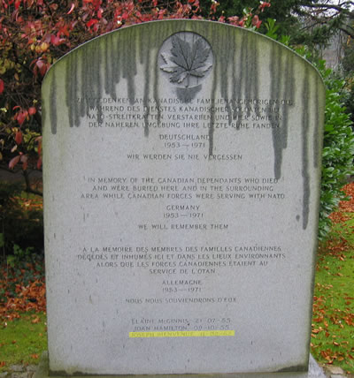 Headstone of Joseph Gerard Bienvenue