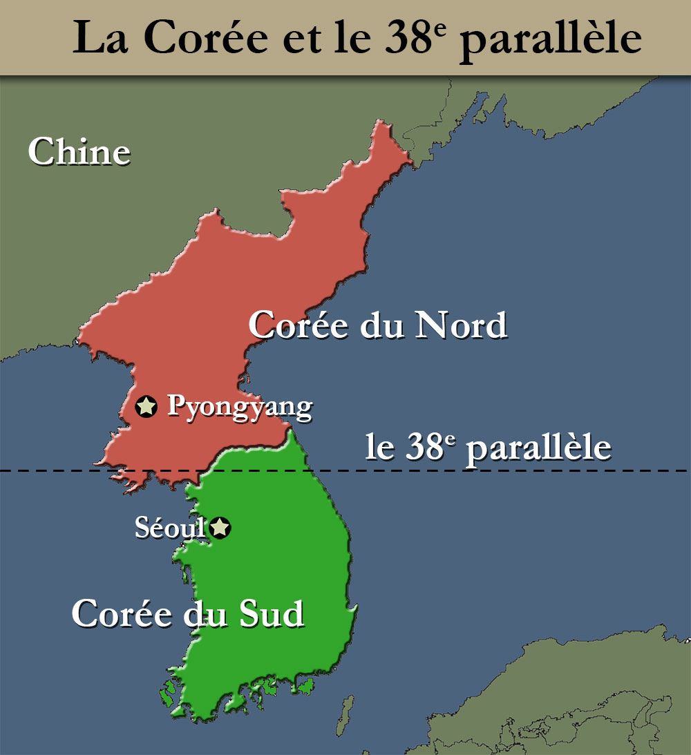 La Corée et le 38e parallèle
