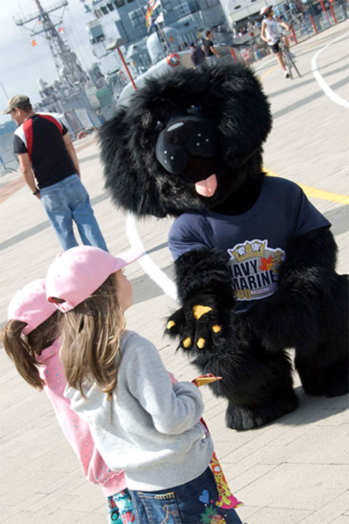 SONAR – The Royal Canadian Navy's official Mascot