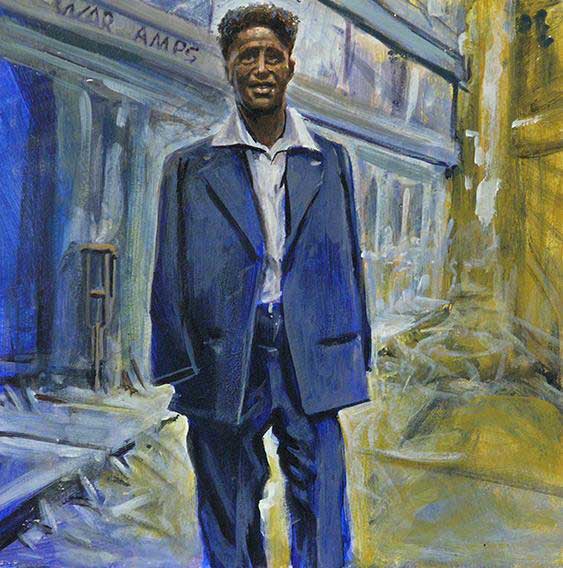 Curley Christian after the war.