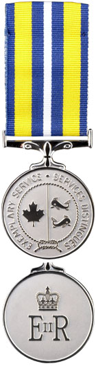 Médaille pour services distingues de la Garde côtière canadienne