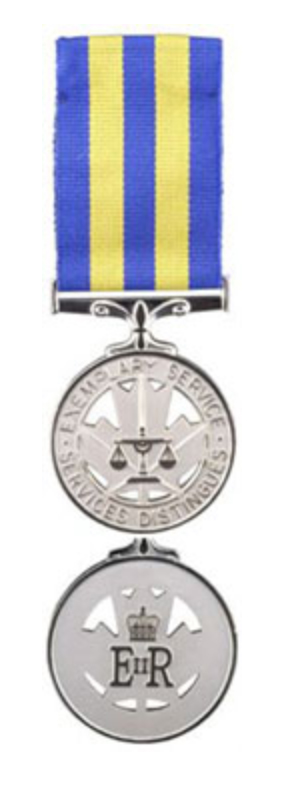 Médaille de la police pour services distingues