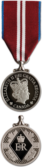 Médaille du jubilé de diamant de la Reine Elizabeth II (2012)