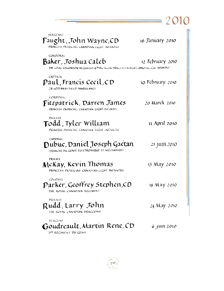 Page 237 - In the Service of Canada (1947 – 2014)